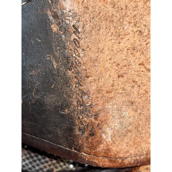 James Montague Nocona Black & Red Snakeskin Western Cowboy Boots - Picture 7 of 9